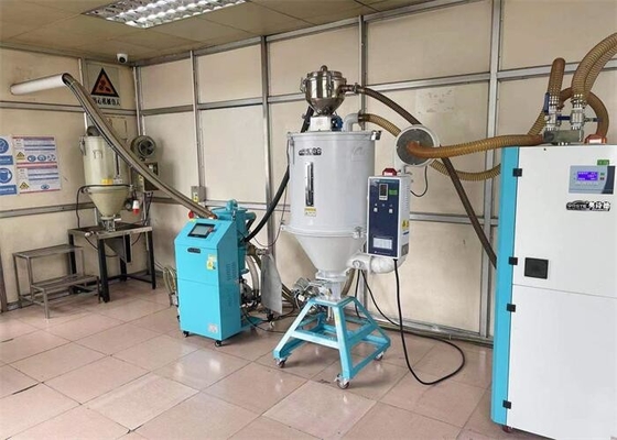 Plastikowy odwilżający suszarka do wysokiej produkcji Suszarka Silo Kolor szary