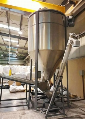 Maszyna do mieszania plastikowych suszarek z wkrętem napędzanym silnikiem o mocy 3,75 -7,5 kW
