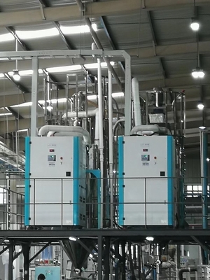 Krystalizująca osuszająca suszarka lejowa PET TPU Extrusion Twin Tower Dryer