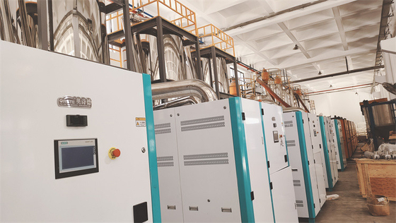 Odwodniający z stali nierdzewnej suszarka z wędrówką 4-40 kW do suszenia ziaren plastikowych