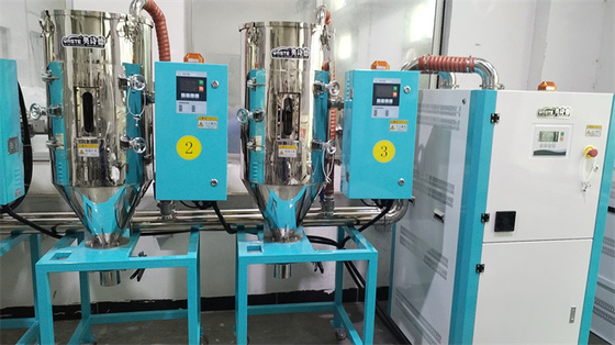 Zindywidualizowany system suszenia hopper Dehumidifying plastikowy suszarka Ochrona przed przegrzaniem